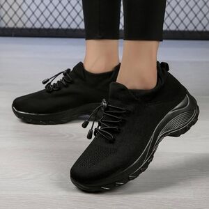 Comfort Wear women's Black Athletic Sneakers.New Without tag.